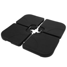 50x50x7.5cm, Square Umbrella Base, Plastic Water Filling Base, Parasol Base