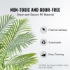 VEVOR Artificial Palm Tree, 6 FT Tall Faux Plant, Secure PE Material & Anti-Tip Tilt Protection Low-Maintenance Plant