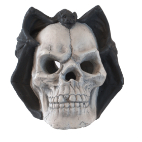 Demon Skull Gas Fireplace, Suitable For Ventless Or Ventless Propane, Gel, Ethanol, Electric, Outdoor Fireplaces And Fire Pits, Halloween Decorat (Option: Demon Skull Gas Fireplace)
